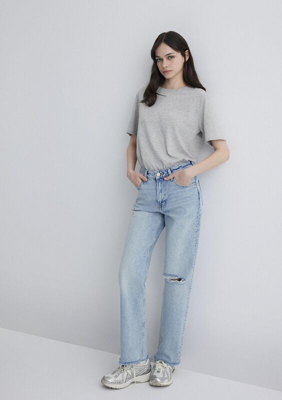 BARCELONA Kadın Mavi Denim Pantolon - M101047