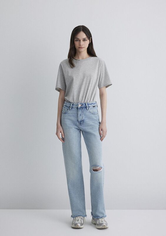 BARCELONA Kadın Mavi Denim Pantolon - M101047