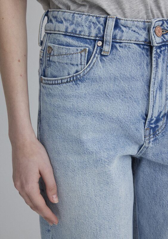 BARCELONA Kadın Mavi Denim Pantolon - M101047