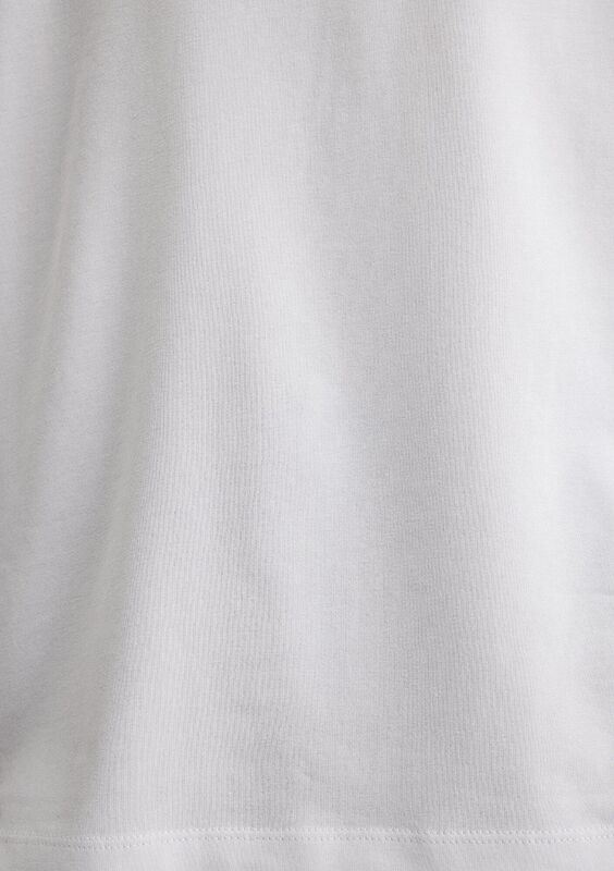 BASIC BİSİKLET YAKA TİŞÖRT Erkek Beyaz Basic T-Shirt - M0610252