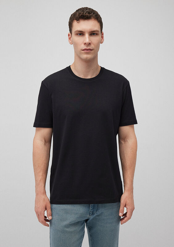 BASIC BİSİKLET YAKA TİŞÖRT Erkek Siyah Basic T-Shirt - M0610252