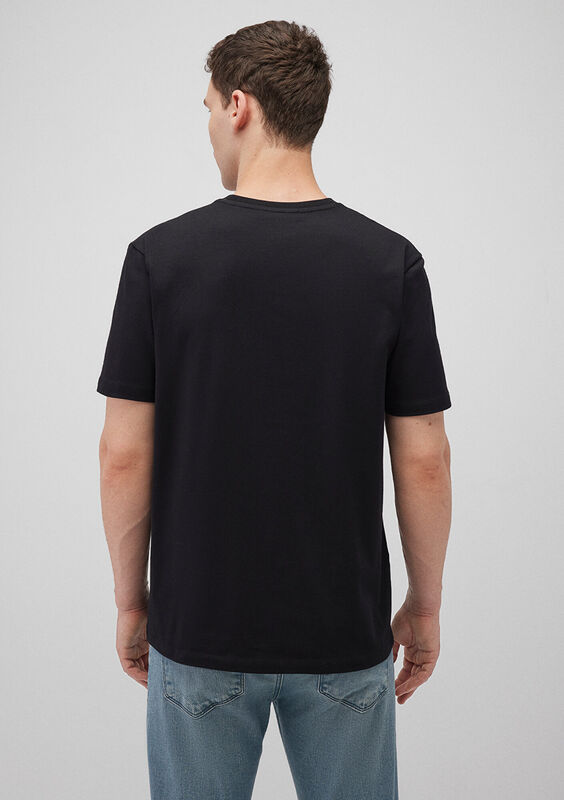BASIC BİSİKLET YAKA TİŞÖRT Erkek Siyah Basic T-Shirt - M0610252