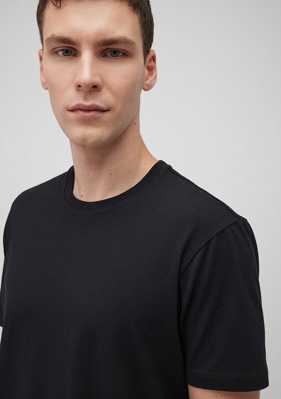 BASIC BİSİKLET YAKA TİŞÖRT Erkek Siyah Basic T-Shirt - M0610252