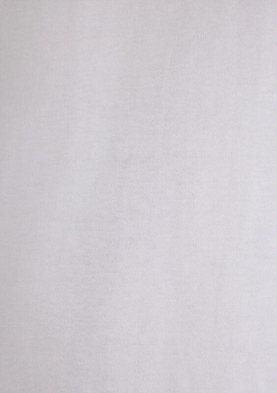 BASIC TİŞÖRT Erkek Beyaz Basic T-Shirt - M0610360