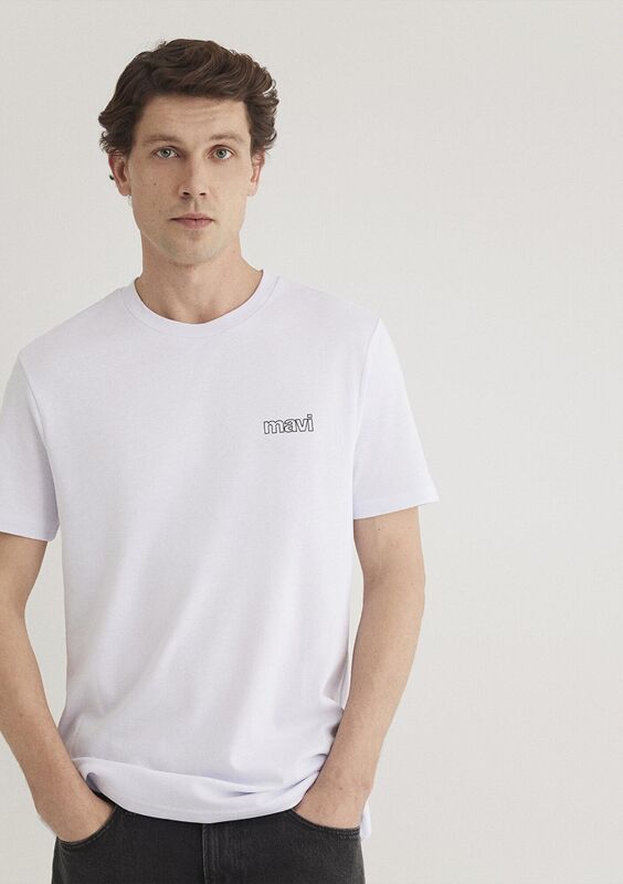 BASIC TİŞÖRT Erkek Beyaz T-Shirt - M0610360