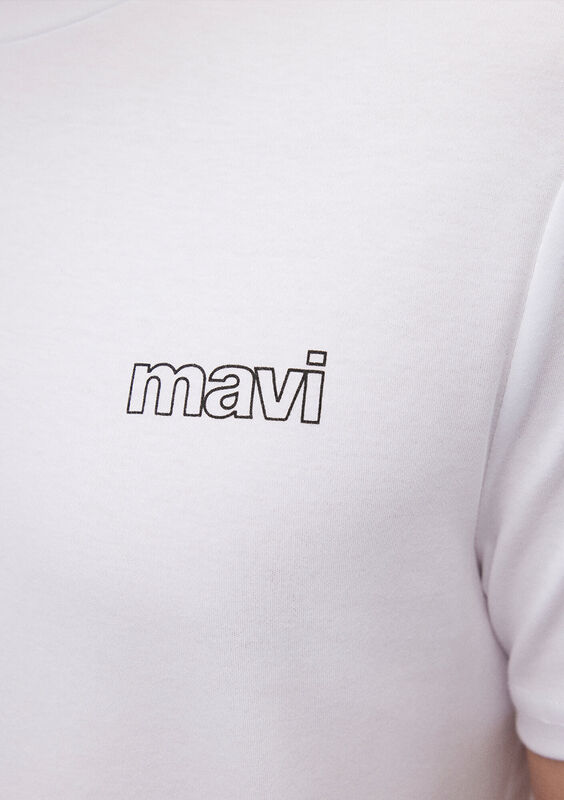 BASIC TİŞÖRT Erkek Beyaz T-Shirt - M0610360