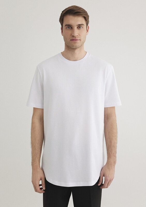 BASIC TISÖRT Erkek Beyaz T-Shirt - M067082