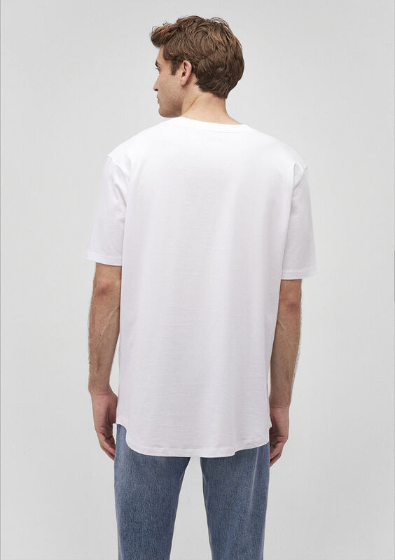 BASIC TISÖRT Erkek Beyaz T-Shirt - M067082