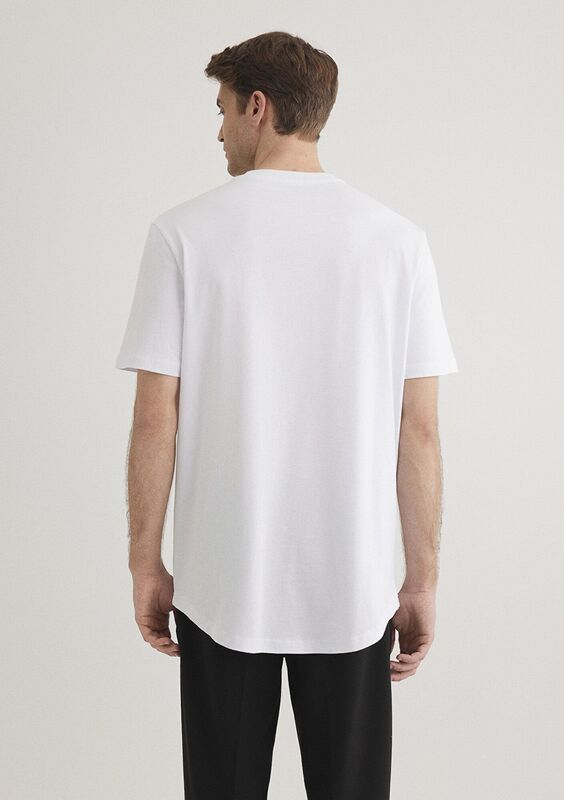 BASIC TISÖRT Erkek Beyaz T-Shirt - M067082