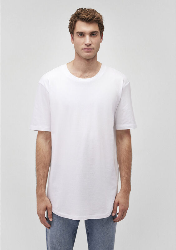 BASIC TISÖRT Erkek Beyaz T-Shirt - M067082
