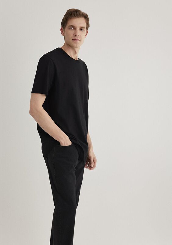 BASIC TISÖRT Erkek Siyah T-Shirt - M067082