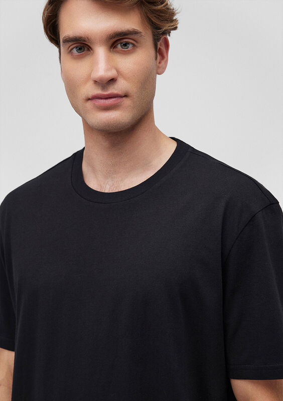 BASIC TISÖRT Erkek Siyah T-Shirt - M067082
