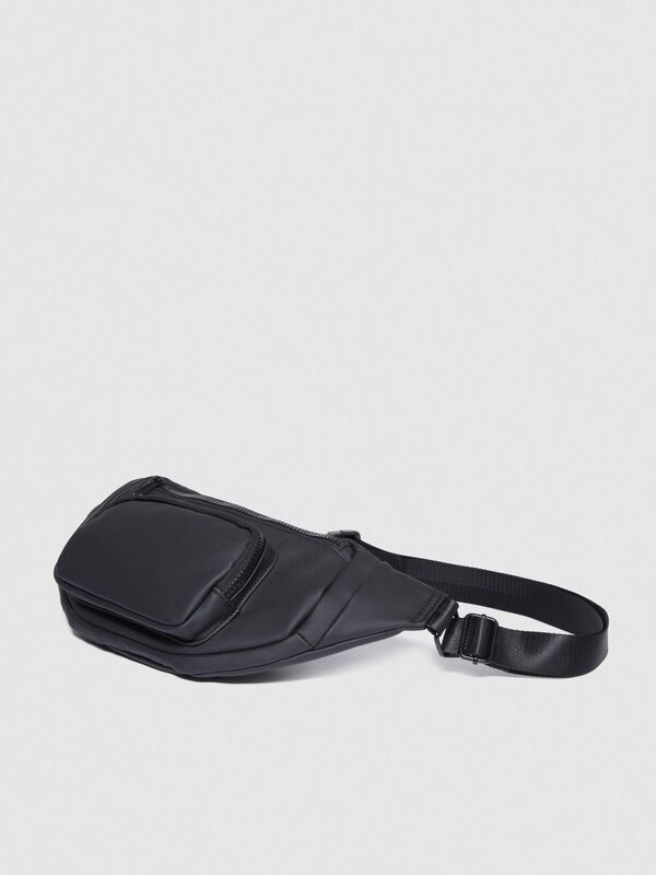 Bel Çantası Erkek Siyah Çanta - 323A6HVUSY02N