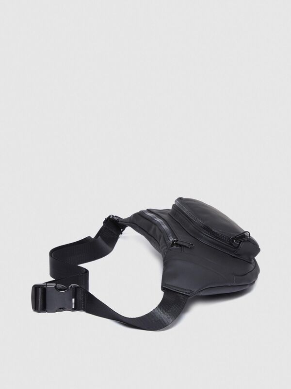 Sisley - Bel Çantası Erkek Siyah Çanta - 323A6HVUSY02N