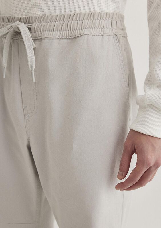 BELİ LASTİKLİ PANTOLON Erkek Gri Pantolon - M000169