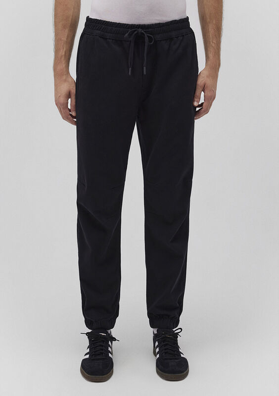 BELİ LASTİKLİ PANTOLON Erkek Koyu Gri Pantolon - M000169