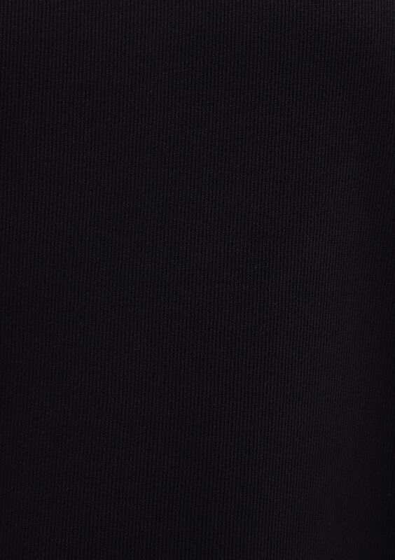 BİSİKLET YAKA SWEATSHIRT Kadın Siyah Sweatshirt - M1S10390