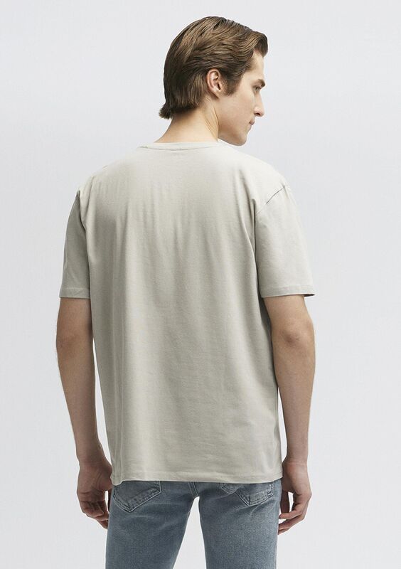 BİSİKLET YAKA TİŞÖRT Erkek Gri Basic T-Shirt - M0610136 BİSİKLET YAKA TİŞÖRT Erkek Gri Basic T-Shirt - M0610136