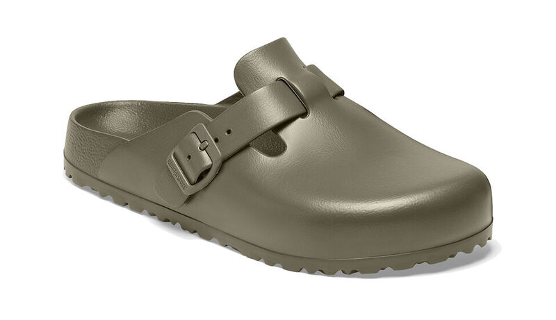 Birkenstock - BOSTON EVA Erkek Yeşil Terlik - 1026215