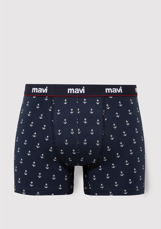 Boxer Erkek Koyu Mavi Boxer - M0910735