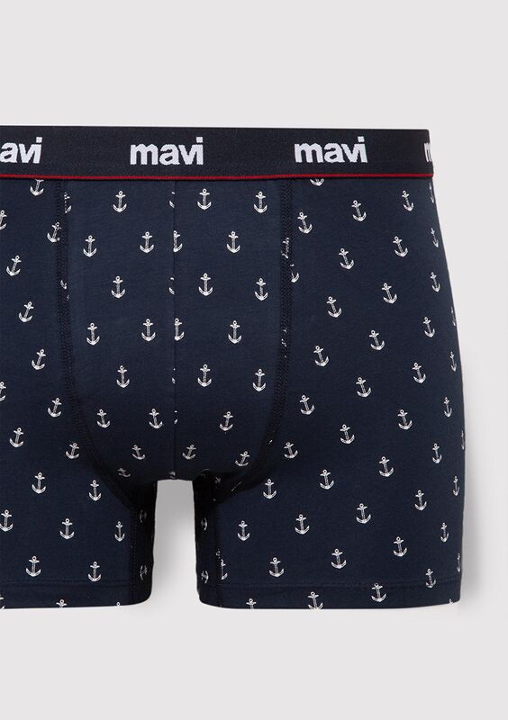 Boxer Erkek Koyu Mavi Boxer - M0910735