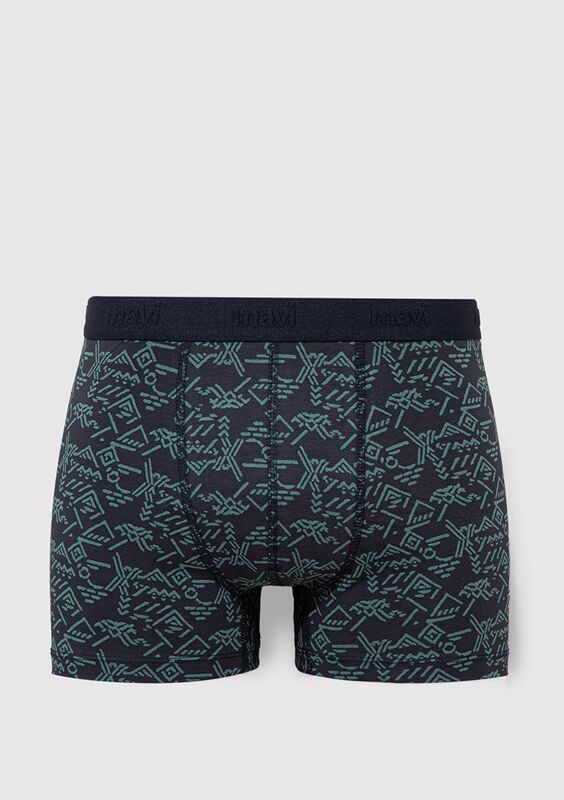 Boxer Erkek Koyu Mavi Boxer - M092459