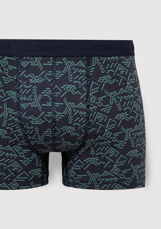Boxer Erkek Koyu Mavi Boxer - M092459