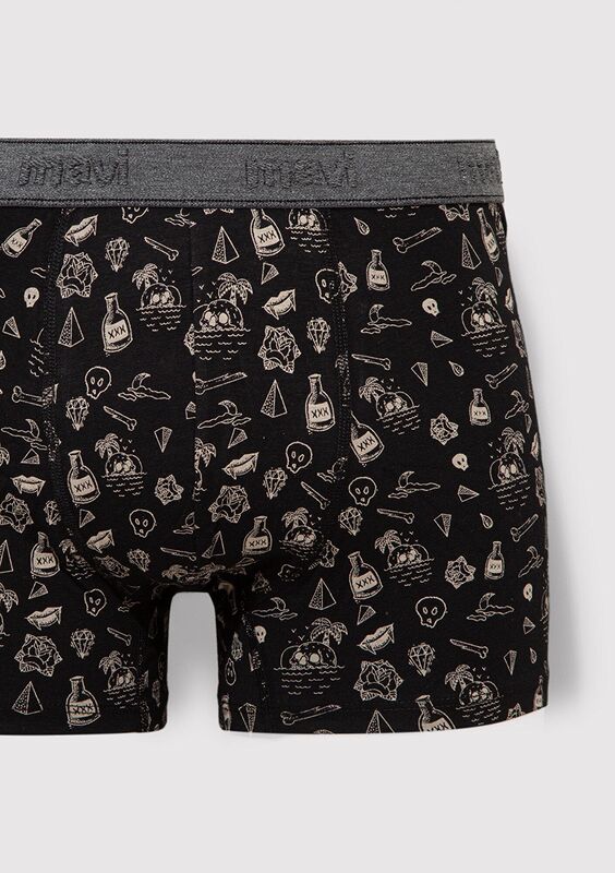 Boxer Erkek Siyah Boxer - M091719