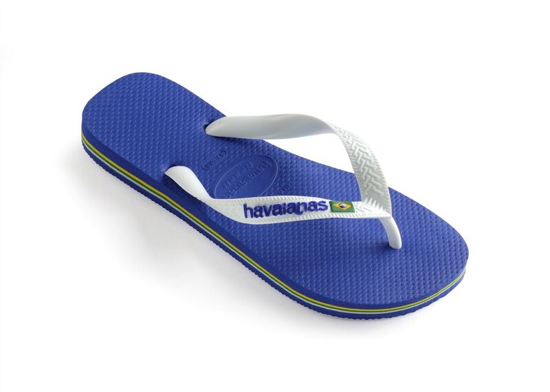 BRASIL LOGO Erkek Mavi Terlik - 4110850
