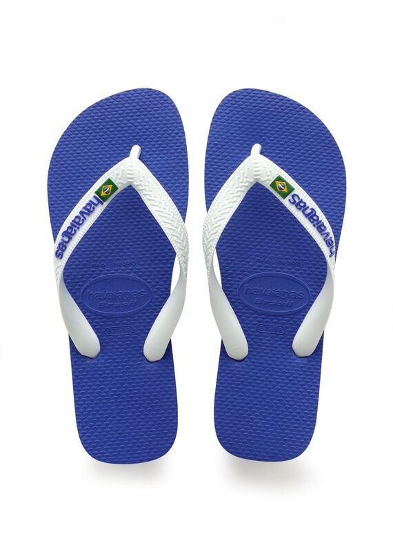 BRASIL LOGO Erkek Mavi Terlik - 4110850