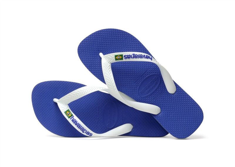 BRASIL LOGO Erkek Mavi Terlik - 4110850