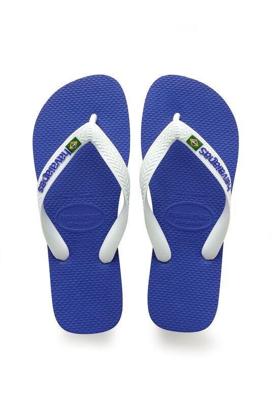Havaianas - BRASIL LOGO Erkek Mavi Terlik - 4110850