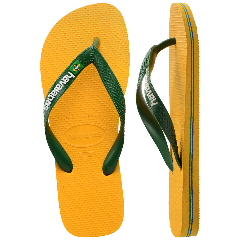 BRASIL LOGO Erkek SARI Terlik - 4110850