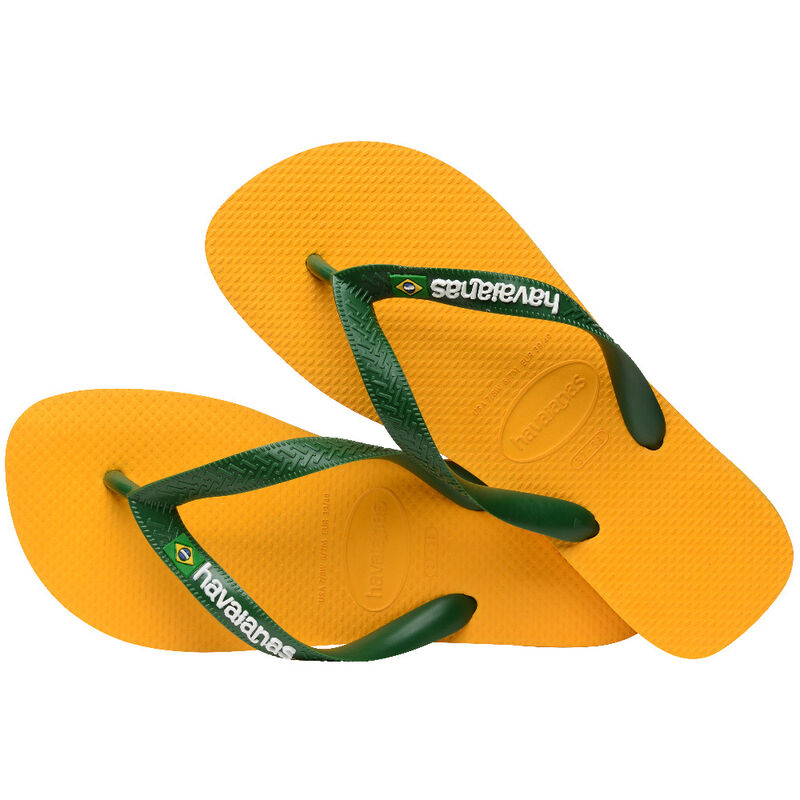 BRASIL LOGO Erkek SARI Terlik - 4110850