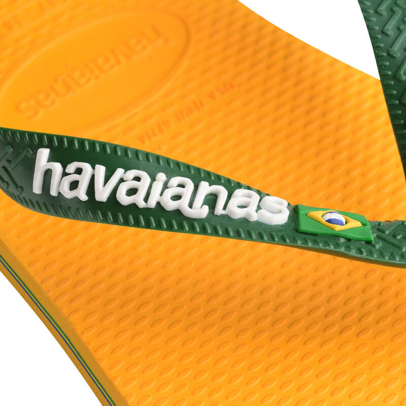 BRASIL LOGO Erkek SARI Terlik - 4110850