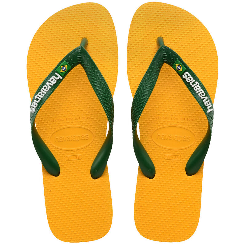 BRASIL LOGO Erkek SARI Terlik - 4110850