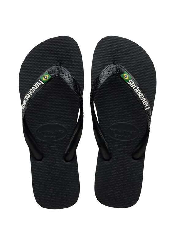 BRASIL LOGO Erkek Siyah Terlik - 4110850