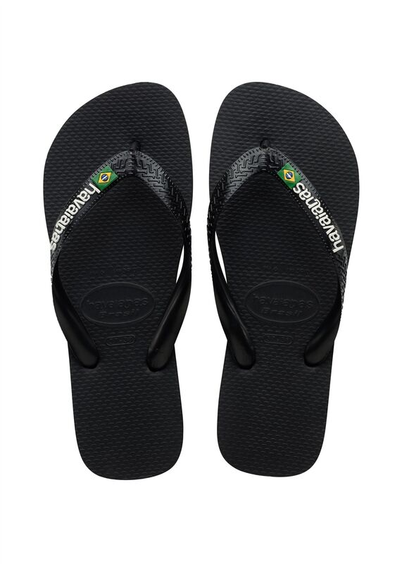BRASIL LOGO Erkek Siyah Terlik - 4110850