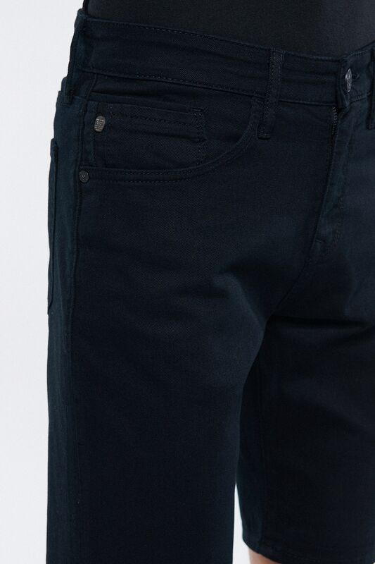BRIAN Erkek Siyah Denim Şort - M04184