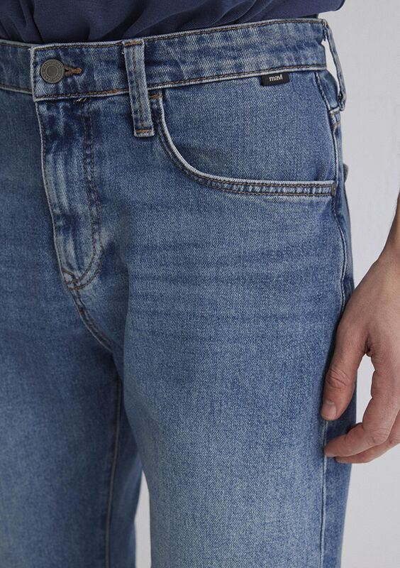 BRIAN Erkek Mavi Denim Şort - M04184