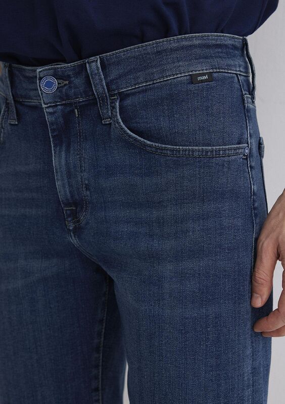 BRIAN Erkek Mavi Denim Şort - M04184