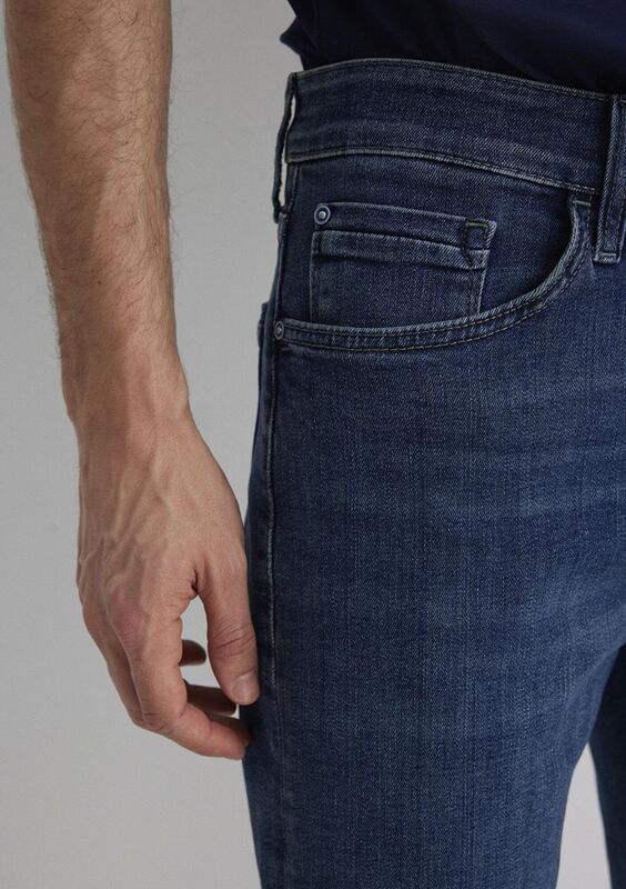 BRIAN Erkek Mavi Denim Şort - M04184