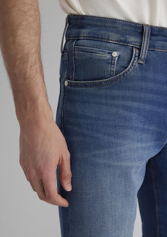 BRIAN Erkek Mavi Denim Şort - M04184
