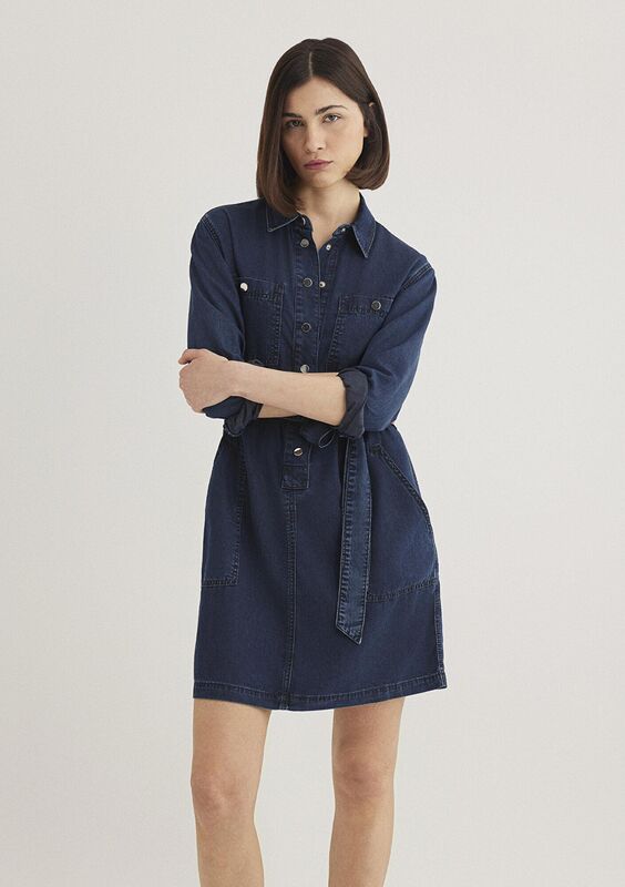 Mavi - BRIDGET Kadın Mavi Elbise - M1310541