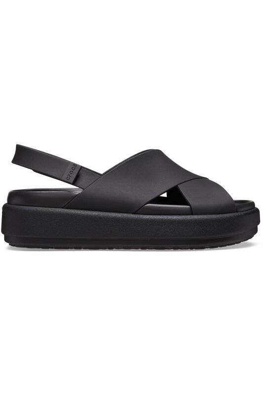 Brooklyn Luxe Cross Strap Kadın Siyah Terlik - 209407