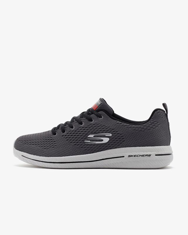 Skechers - Burst 2.0 Erkek Gri Spor Ayakkabı - 999739TK