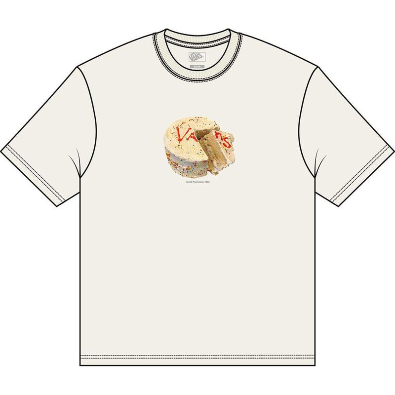 Caked SS Erkek Beyaz T-Shirt - VN000R15