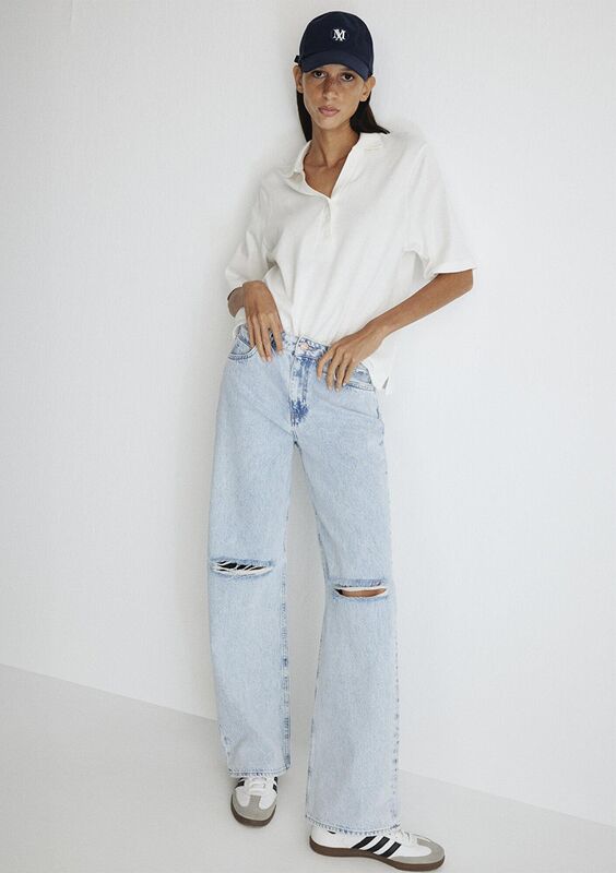 CALIFORNIA Kadın Mavi Denim Pantolon - M1010125