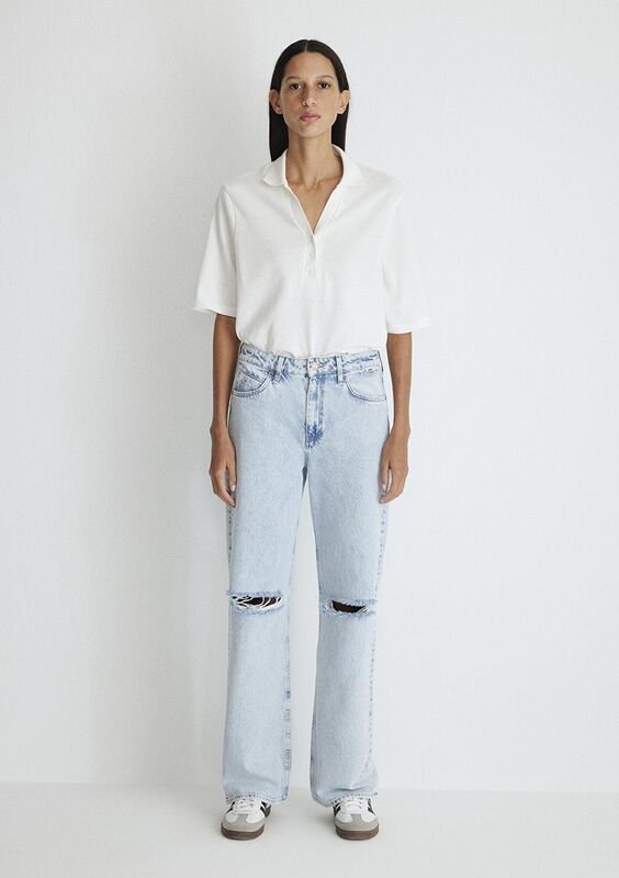 CALIFORNIA Kadın Mavi Denim Pantolon - M1010125