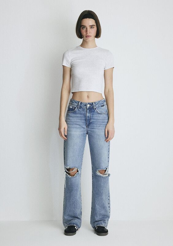 CALIFORNIA Kadın Mavi Denim Pantolon - M1010125
